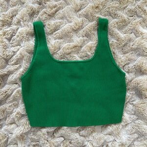 Green Tank Top | House of Harlow